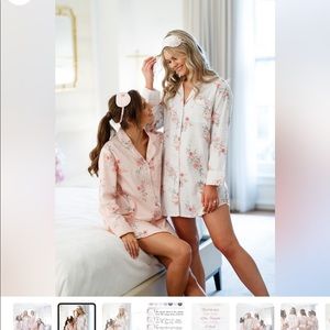 White sleep shirt NEW with tags